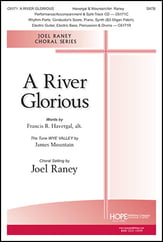 A River Glorious SATB choral sheet music cover